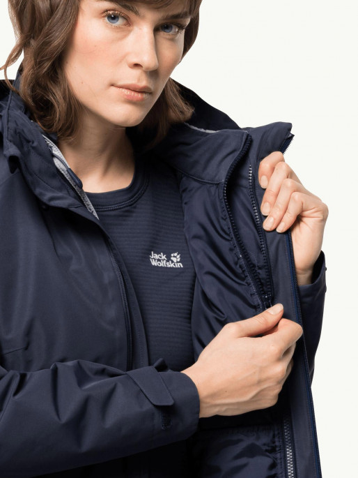 JACK WOLFSKIN Ženska jakna BERGLAND 3IN1 JKT W