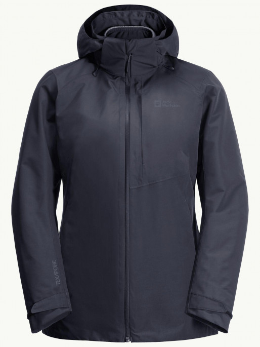 JACK WOLFSKIN Ženska jakna BERGLAND 3IN1 JKT W