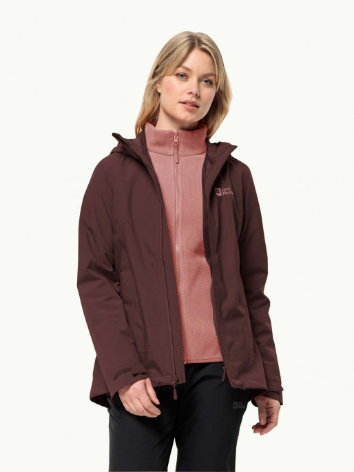 JACK WOLFSKIN Ženska jakna Moonrise 3in1 Jkt W