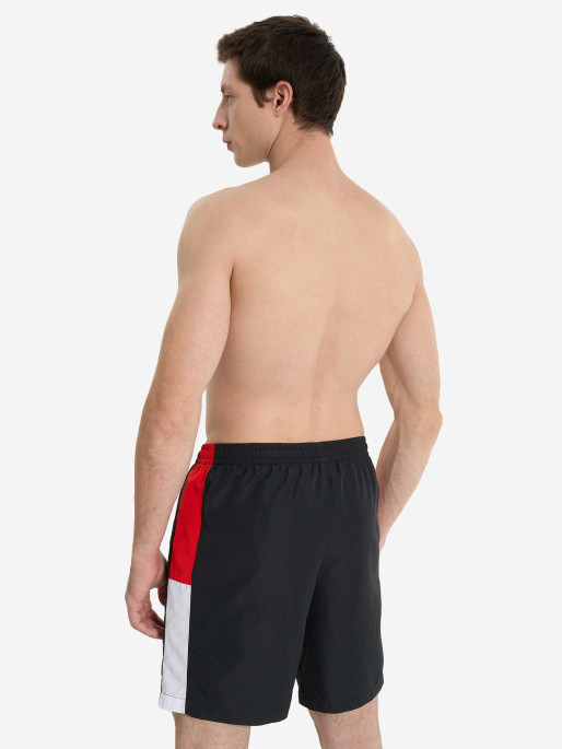 JOSS Mens 46cm Beachwear Color Block Swim Shorts