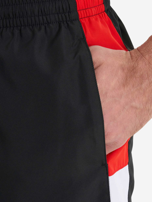 JOSS Mens 46cm Beachwear Color Block Swim Shorts