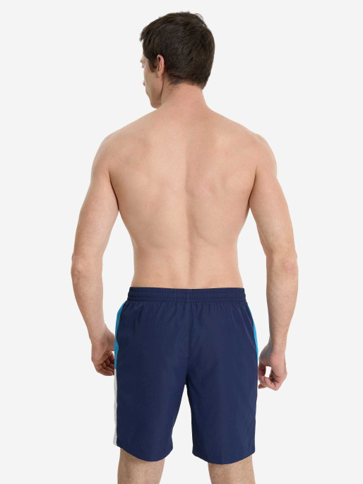 JOSS Mens 46cm Beachwear Color Block Swim Shorts