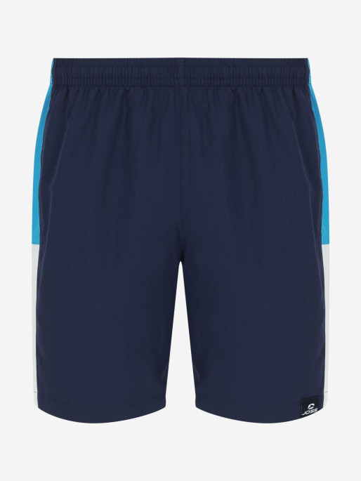 JOSS Mens 46cm Beachwear Color Block Swim Shorts