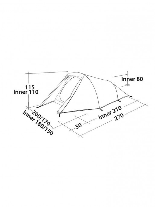 EASY CAMP Šator Energy 300