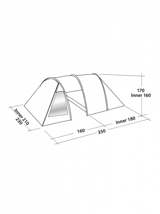 EASY CAMP Šator Galaxy 300