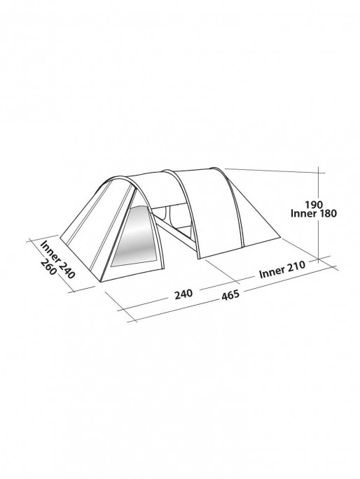 EASY CAMP Cort Galaxy 400