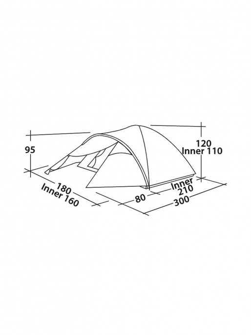 EASY CAMP Šator Quasar 300