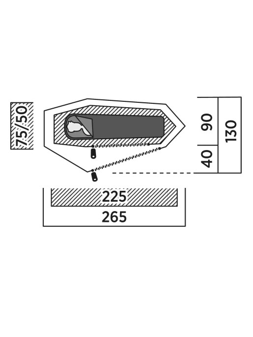 EASY CAMP Палатка Sarek 1