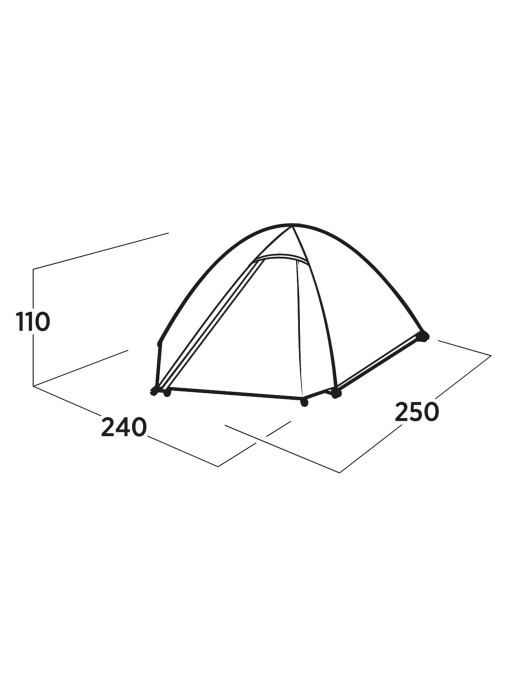 EASY CAMP Two-Person Dome Tent Rondane 2