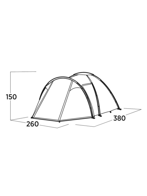 EASY CAMP Σκηνή Lomsdal 4