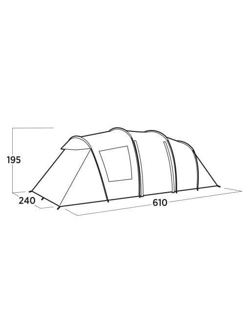 EASY CAMP Палатка Leka Twin 6