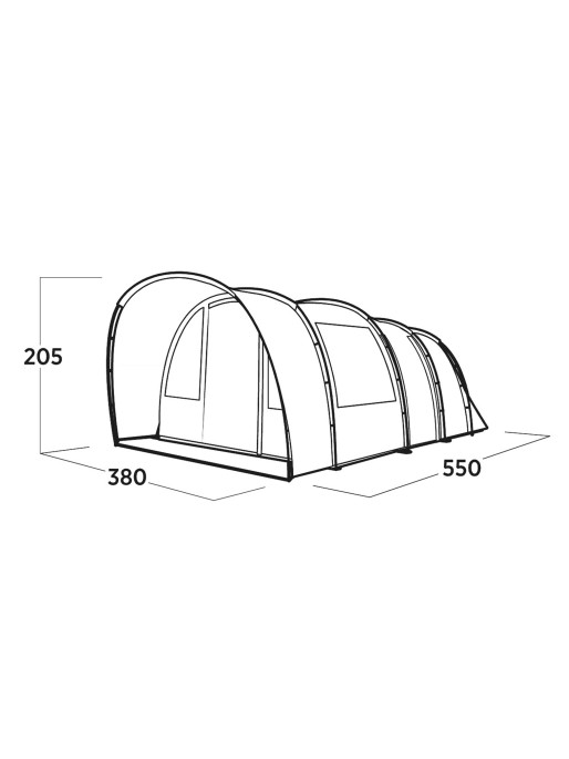 EASY CAMP Šator Skarvan 6