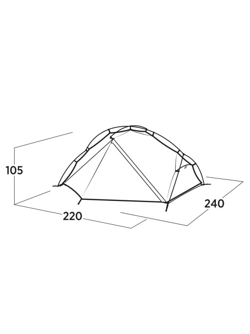 EASY CAMP Палатка Rago 2