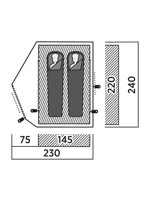 EASY CAMP Палатка Rondane 2