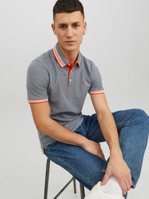 JACK & JONES Tricou Jjepaulos Polo Ss Noos