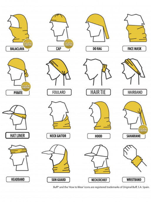 BUFF Кърпа за глава CAPTAIN MARVEL