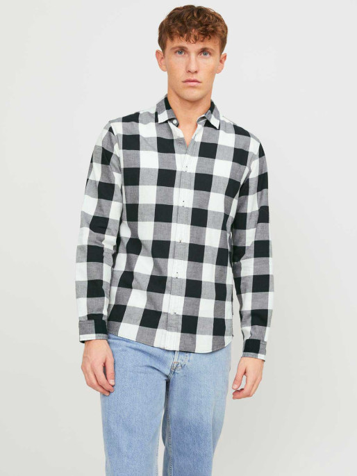JACK & JONES Camasa Jjegingham Twill L/S Noos