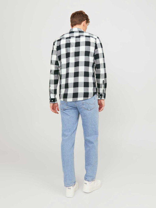 JACK & JONES Camasa Jjegingham Twill L/S Noos