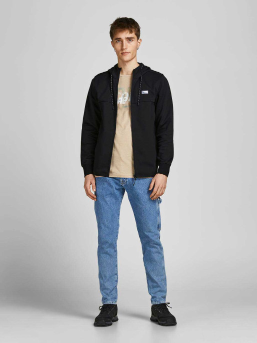 JACK & JONES Hanorac Jcoair Sweat Zip Noos