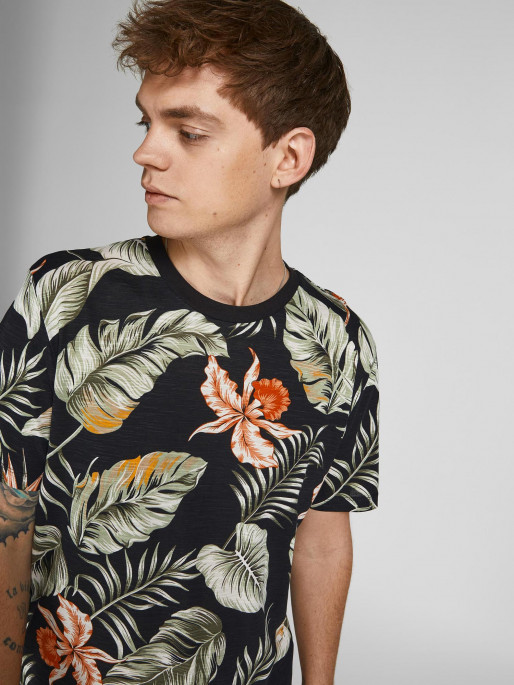 JACK & JONES Κοντομάνικη Μπλούζα JWHBLATROPIC AOP