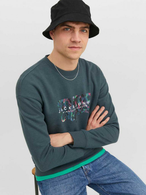 JACK & JONES Μακρυμάνικη Μπλούζα SILVERLAKE