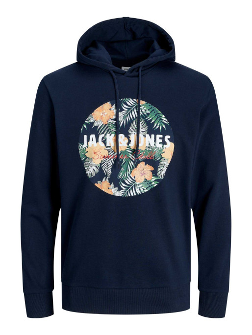 JACK & JONES Μακρυμάνικη Μπλούζα JJCHILL SHAPE SWEAT HOOD