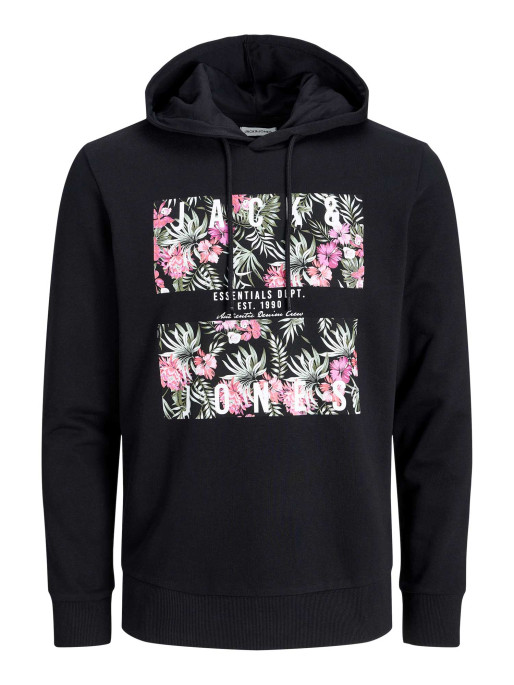 JACK & JONES Μακρυμάνικη Μπλούζα JJCHILL SHAPE SWEAT HOOD