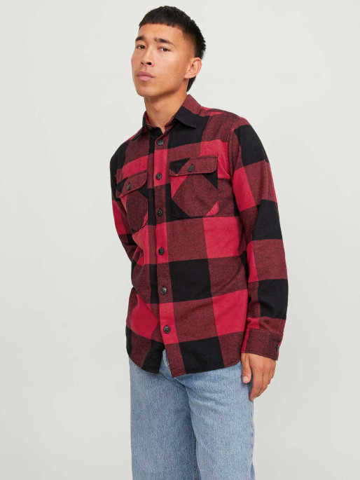 JACK & JONES Πουκάμισο JJEDARREN OVERSHIRT LS NOOS
