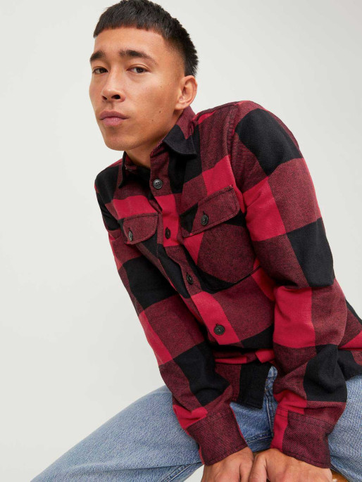 JACK & JONES Πουκάμισο JJEDARREN OVERSHIRT LS NOOS
