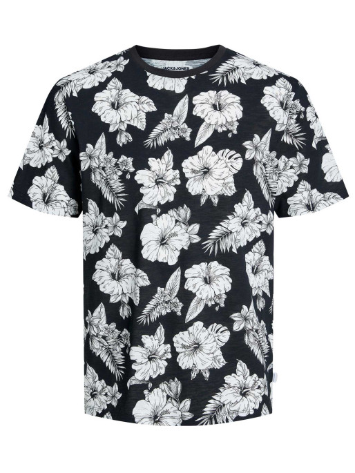 JACK & JONES Tricou Jjguru Aop Ss O-Neck