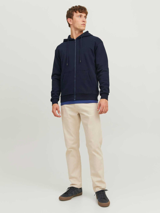 JACK AND JONES Hanorac Jjebradley Sweat Zip Noos
