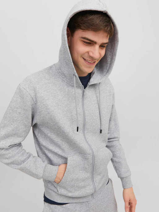 JACK & JONES Hanorac Jjebradley Sweat Zip Noos