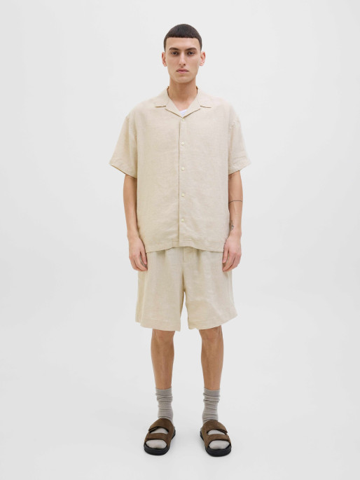 JACK & JONES Pantaloni scurti Jpstbill Lawrence Linen