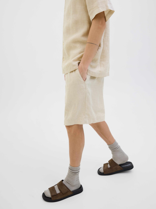 JACK & JONES Pantaloni scurti Jpstbill Lawrence Linen