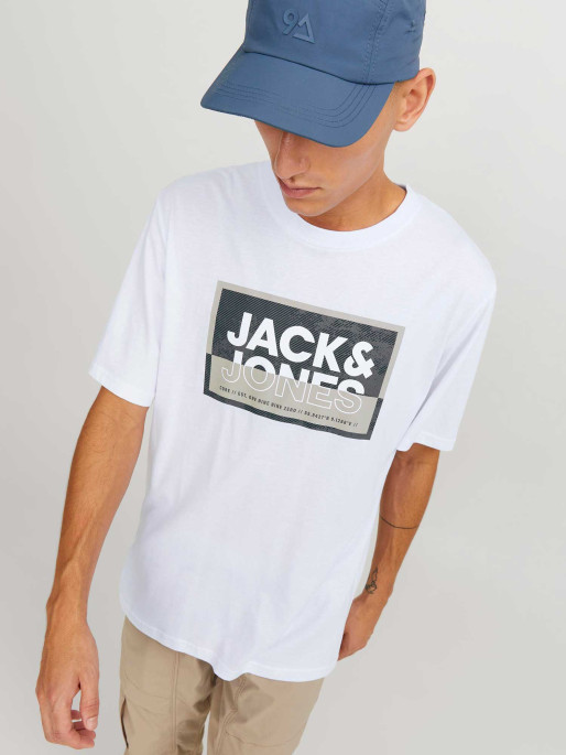JACK & JONES T-Shirt JCOLOGAN TEE SS CREW NECK SS24
