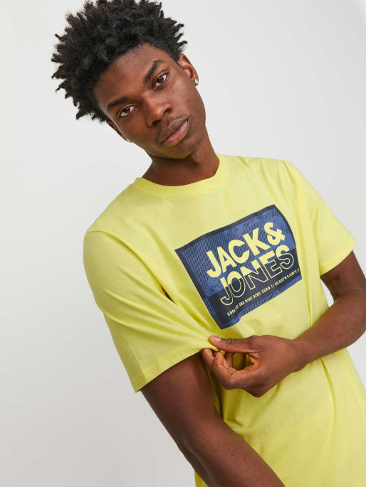 JACK & JONES Κοντομάνικη Μπλούζα JCOLOGAN TEE SS CREW NECK SS24