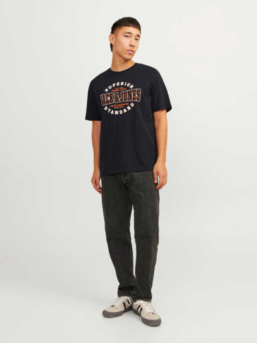 JACK & JONES JJELOGO TEE SS O-NECK 2 COL AW24 SN