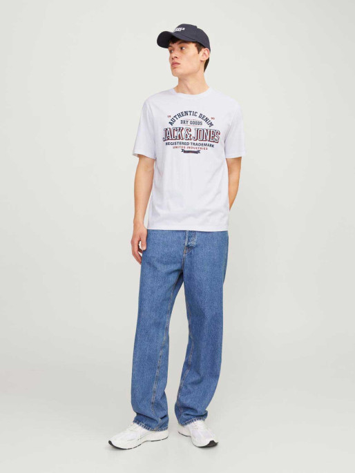 JACK & JONES JJELOGO TEE SS O-NECK 2 COL AW24 SN