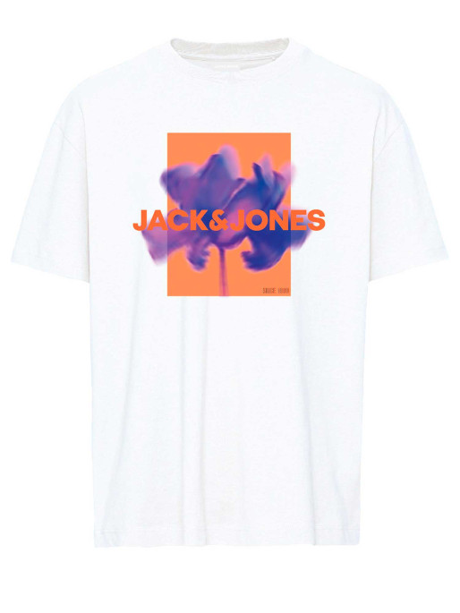 JACK & JONES JCOFLORALS TEE SS CREW NECK FST