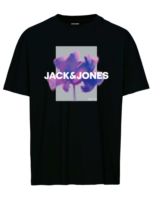 JACK & JONES Κοντομάνικη Μπλούζα JCOFLORALS TEE SS CREW NECK FST