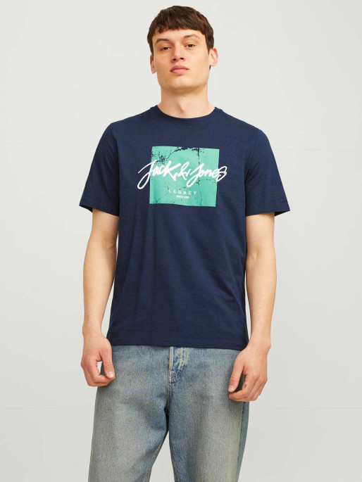 JACK & JONES T-Shirt JJTILEY TEE SS CREW NECK LN