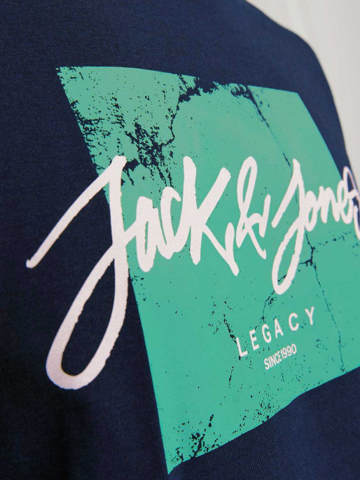 JACK & JONES T-Shirt JJTILEY TEE SS CREW NECK LN