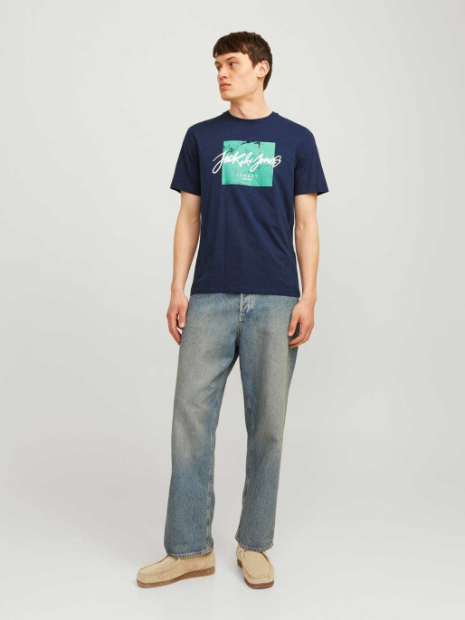 JACK & JONES T-Shirt JJTILEY TEE SS CREW NECK LN