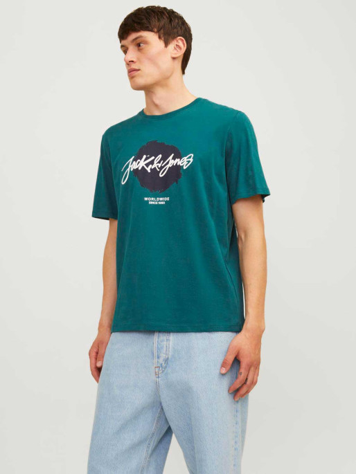 JACK & JONES T-Shirt JJTILEY TEE SS CREW NECK LN