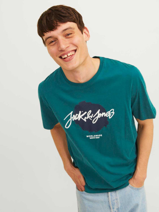 JACK & JONES T-Shirt JJTILEY TEE SS CREW NECK LN