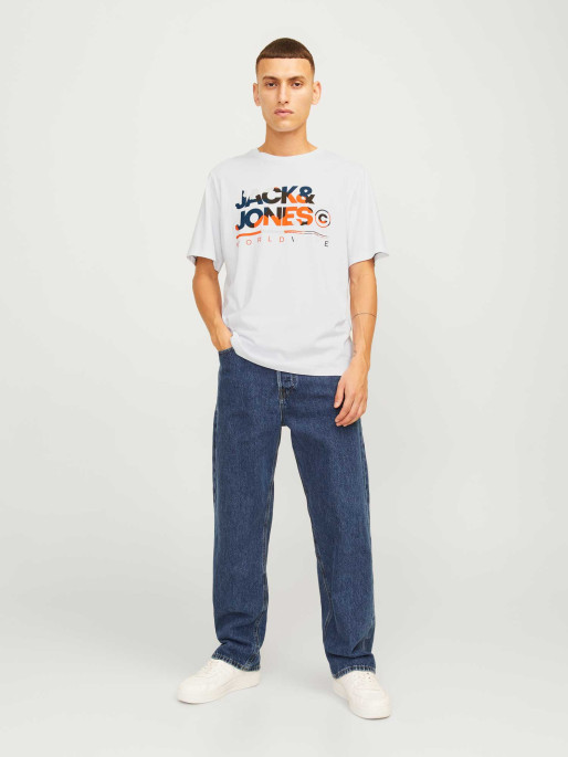 JACK & JONES Tricou Jjluke Ss Crew Neck