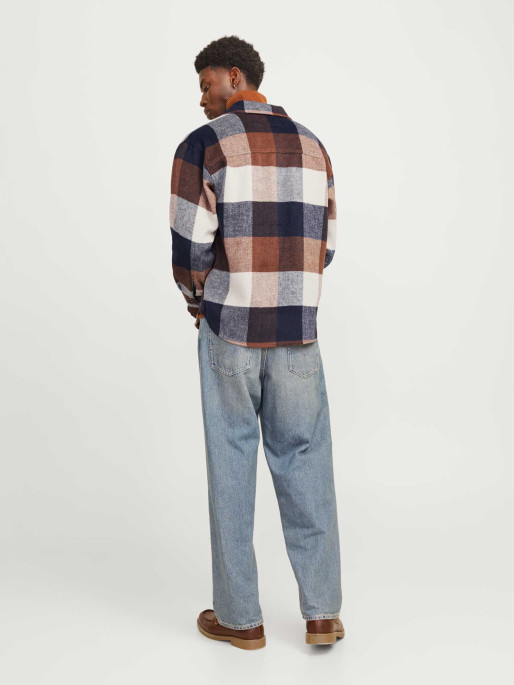 JACK & JONES Πουκάμισο JJEBRADLEY OLLIE OVERSHIRT LS NOOS