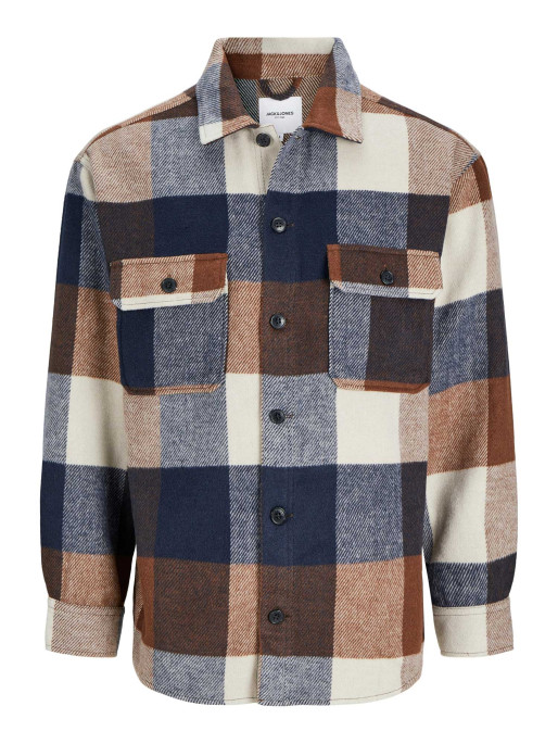 JACK & JONES Πουκάμισο JJEBRADLEY OLLIE OVERSHIRT LS NOOS