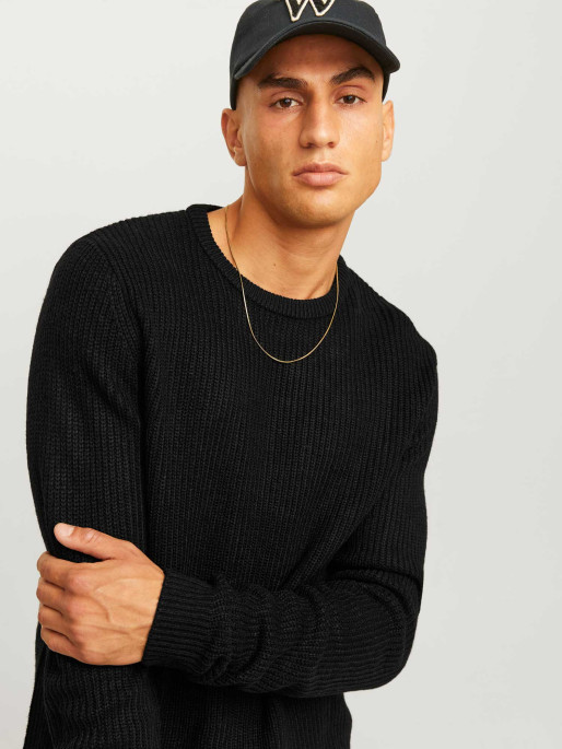 JACK & JONES Pulover Jjelewis Knit Crew Neck SN