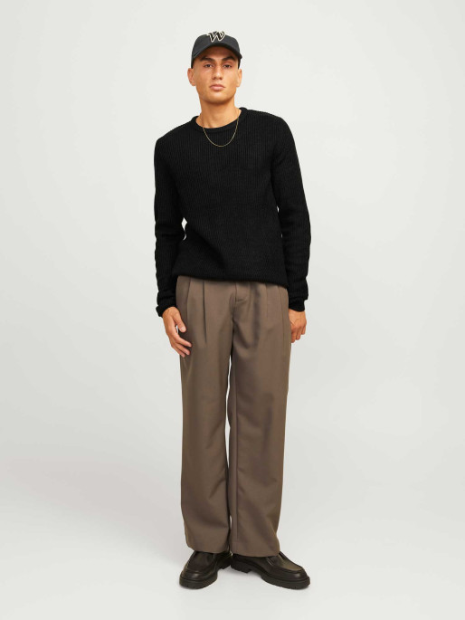 JACK & JONES Pulover Jjelewis Knit Crew Neck SN